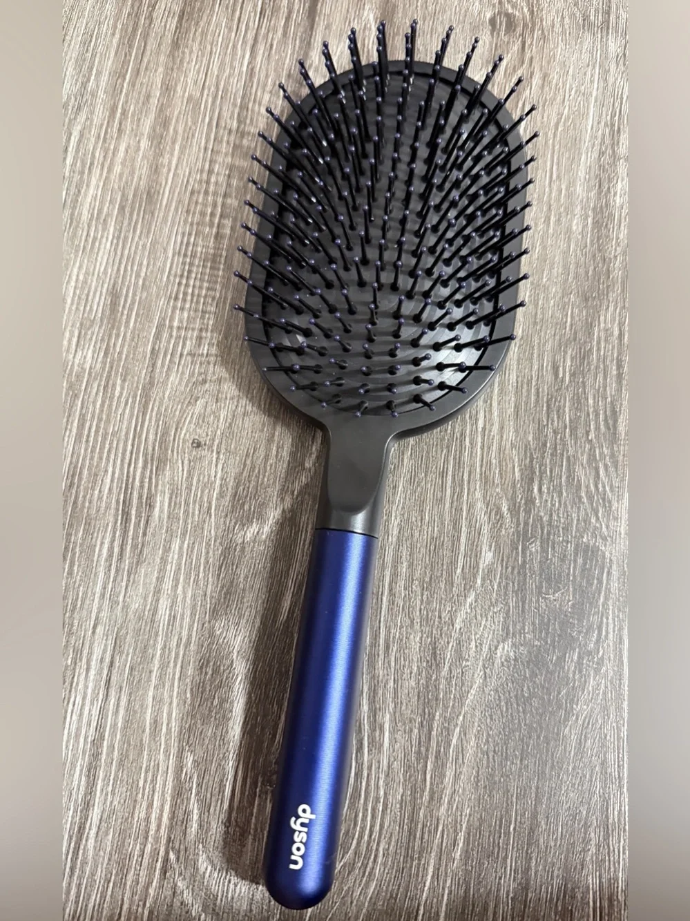 Dyson Unisex Designed Paddle Brush Prussian Blue NWOT